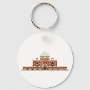 Button Key Ring