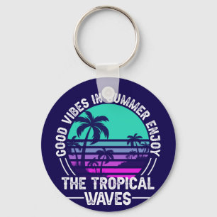 Button Key Ring
