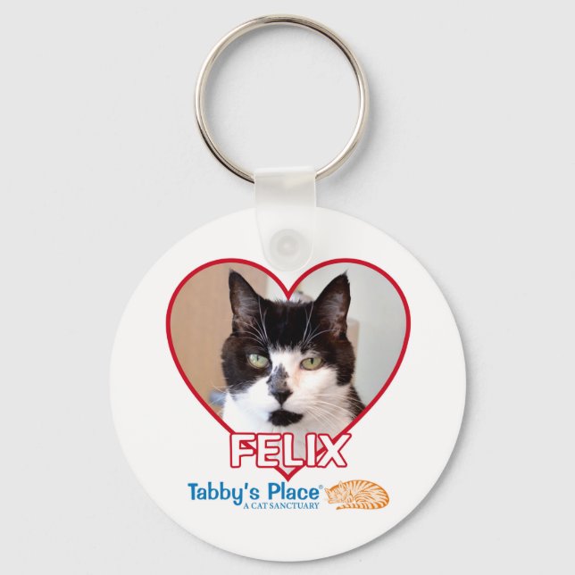 Button Keychain - Felix (Front)