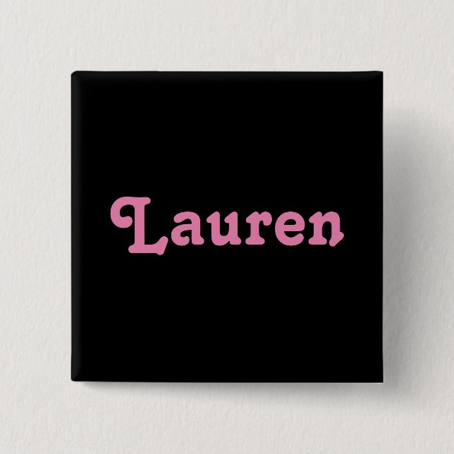 Button Lauren (Front)