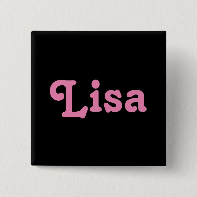 Button Lisa (Front)