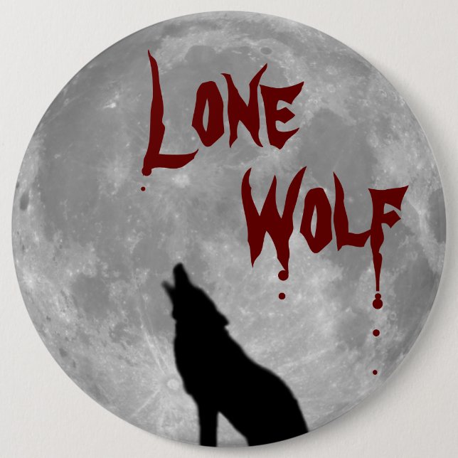 Button: Lone Wolf Button (Front)