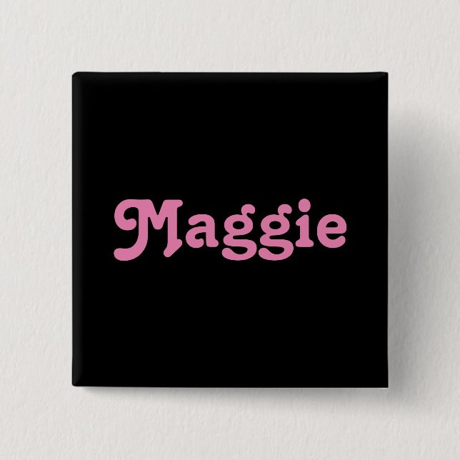 Button Maggie (Front)