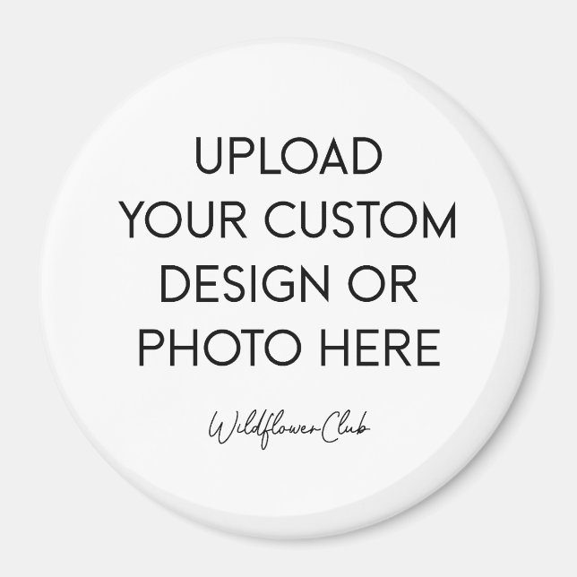 Button Magnet 3" Large Round (Front)