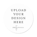 Button Magnet 3" Large Round