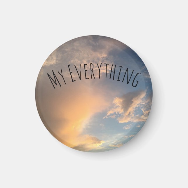 Button, magnet, pin magnet (Front)