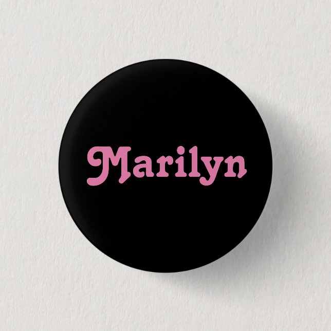 Button Marilyn (Front)