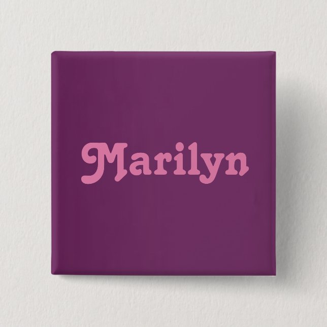 Button Marilyn (Front)