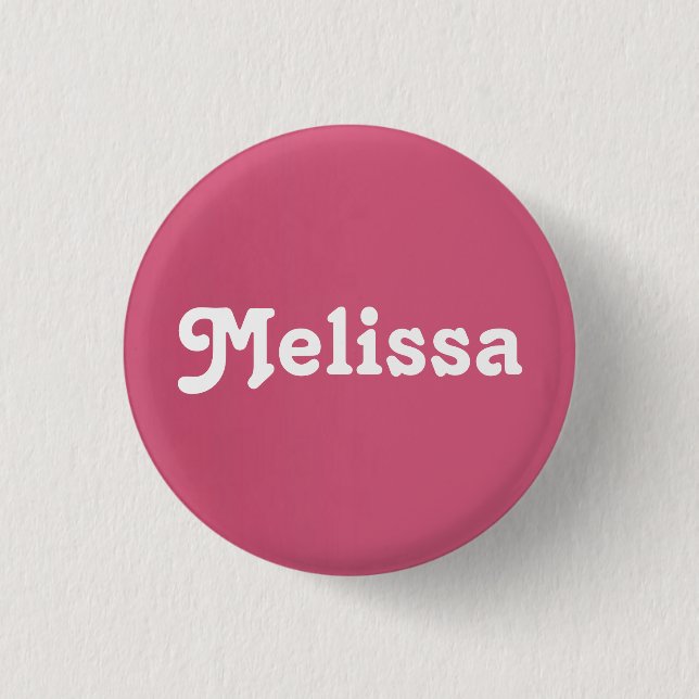 Button Melissa (Front)