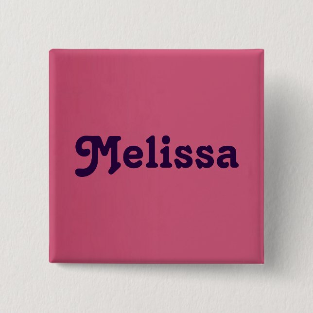 Button Melissa (Front)