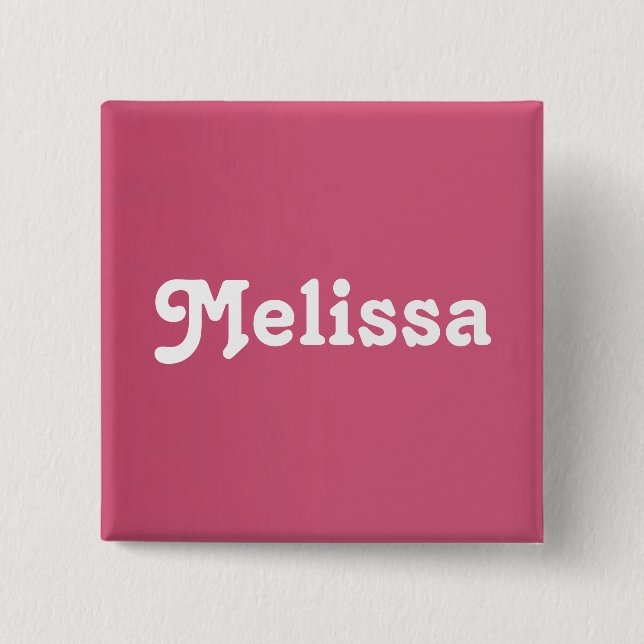 Button Melissa (Front)