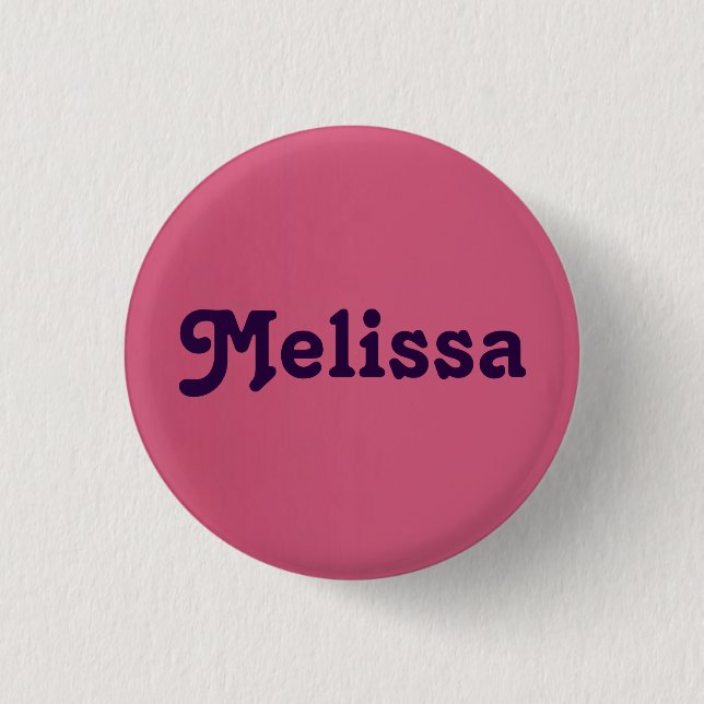 Button Melissa (Front)