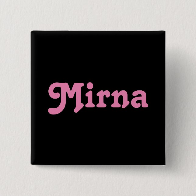 Button Mirna (Front)