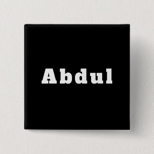 Button mit Namen Abdul