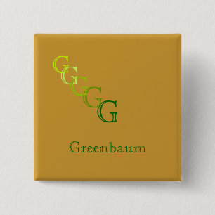 Button - Monogram with name