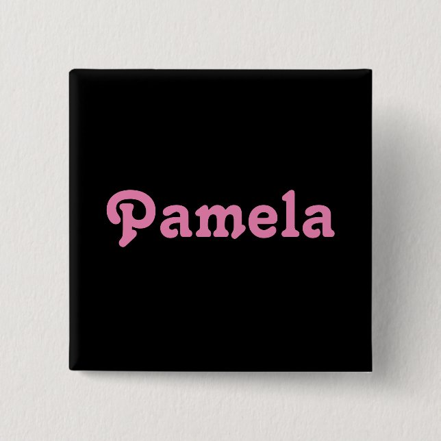 Button Pamela (Front)
