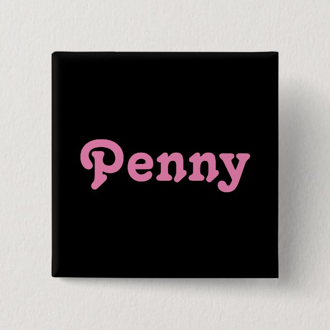 Button Penny (Front)