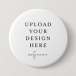 Button Pin 3"<br><div class="desc">Customise your button pin design in Templett. After you are done editing,  download your file in a JPG format (don't forget to turn on the bleed option). Upload your design here by clicking on the blue "Personalise" button.</div>