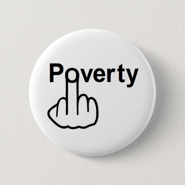 Button Poverty Flip (Front)
