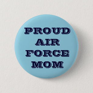 Button Proud Air Force Mum