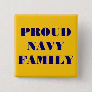 Button Proud Navy Family