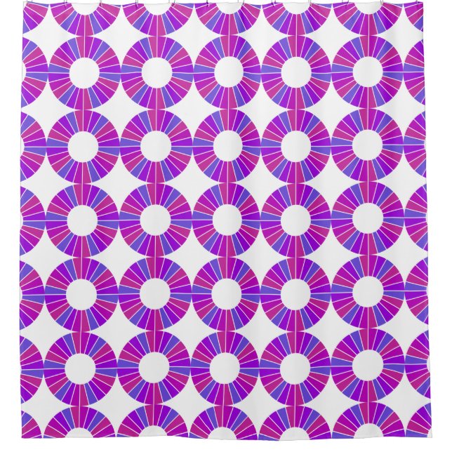 Button RAYS XV + your backgr. & ideas Shower Curtain (Front)