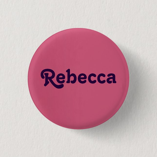 Button Rebecca (Front)