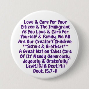 Button Reminder To Live Our Sacred Values