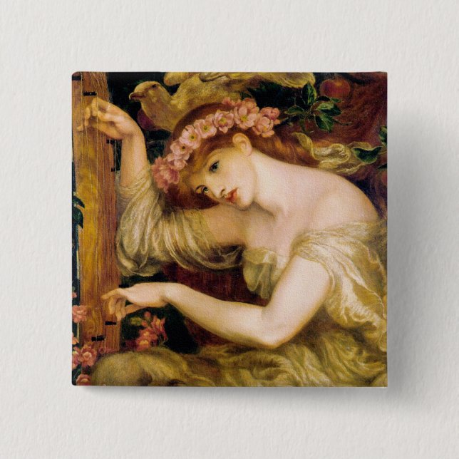 Button:  Rossetti - Sea Spell 15 Cm Square Badge (Front)