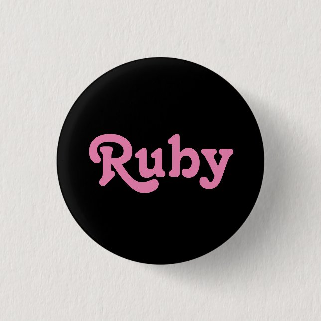 Button Ruby (Front)