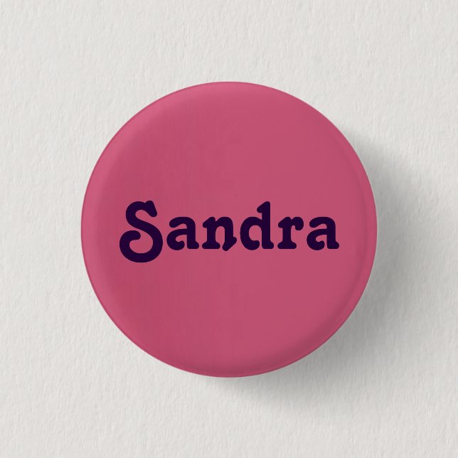 Button Sandra (Front)