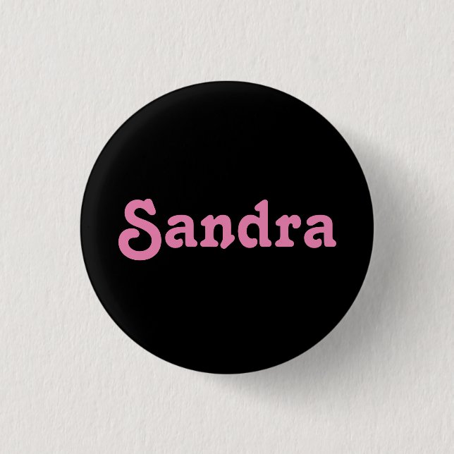 Button Sandra (Front)