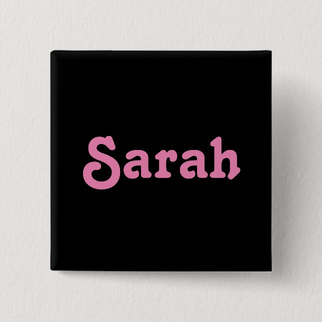 Button Sarah (Front)