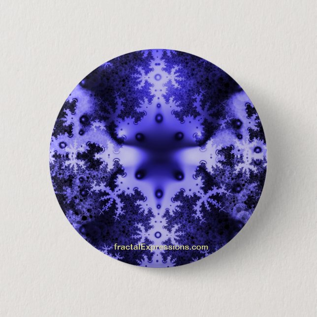 Button - Sponge Fractal (Front)