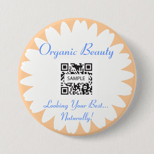 Button Template Organic Beauty