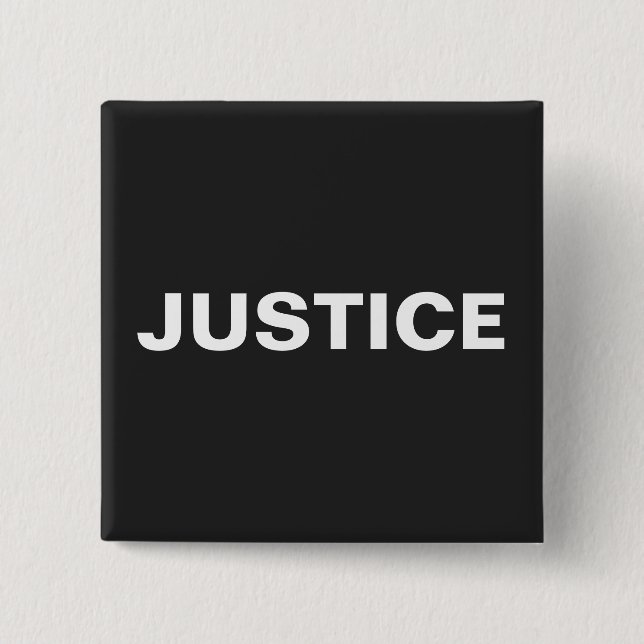 Button That Says Justice (Front)