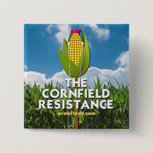 Button - The Cornfield Resistance