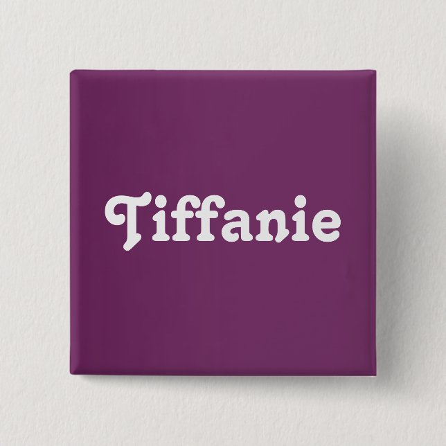 Button Tiffanie (Front)