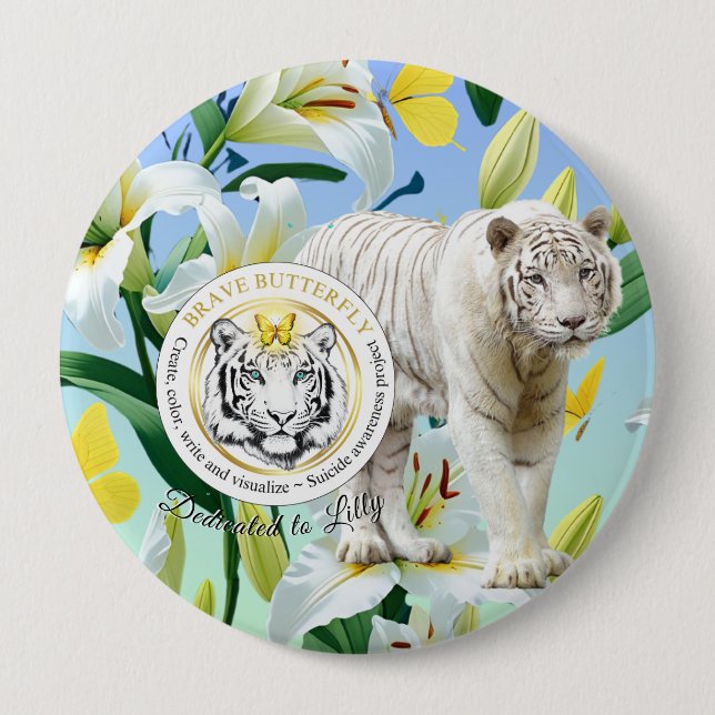 Button Tiger (Front)