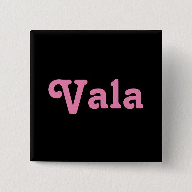 Button Vala (Front)
