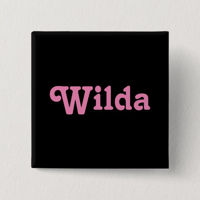 Button Wilda (Front)