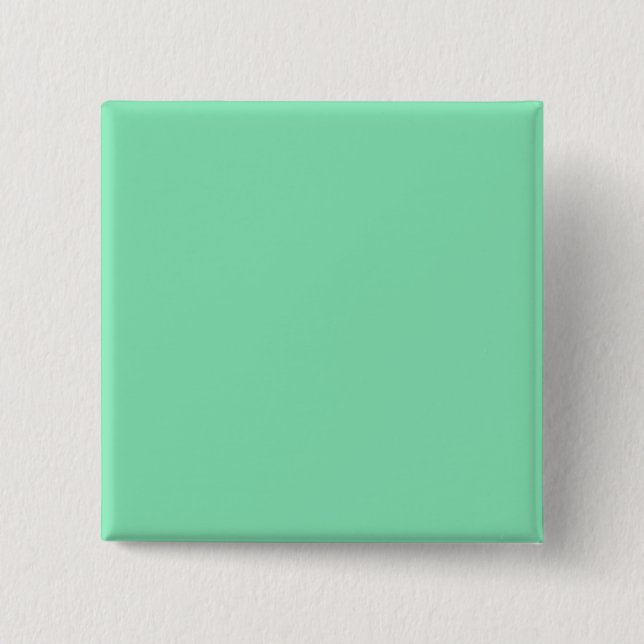 Button with a Mint Green Background (Front)