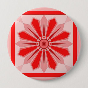 Button with art of flower