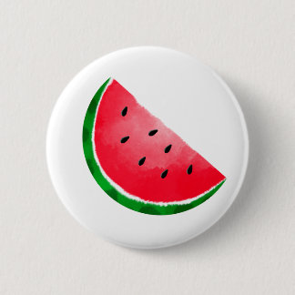 Button with watermelon
