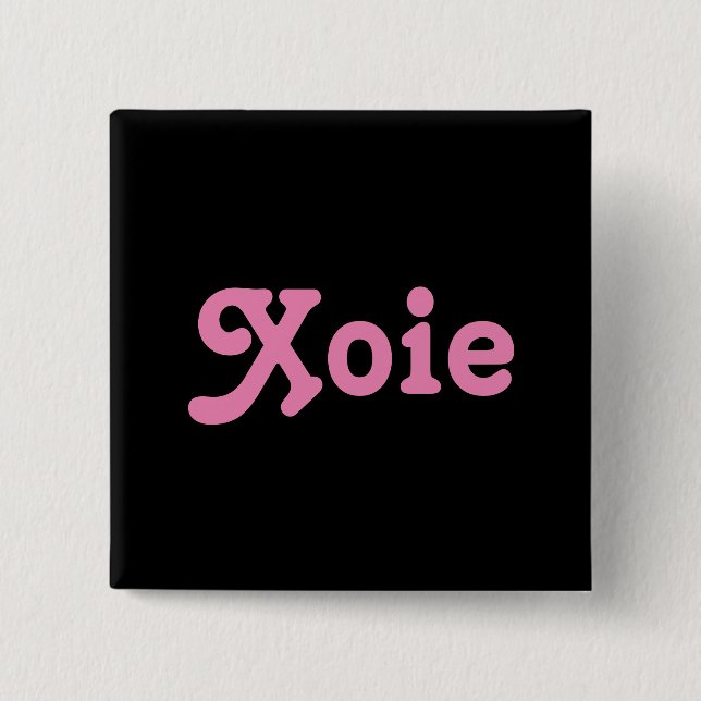 Button Xoie (Front)