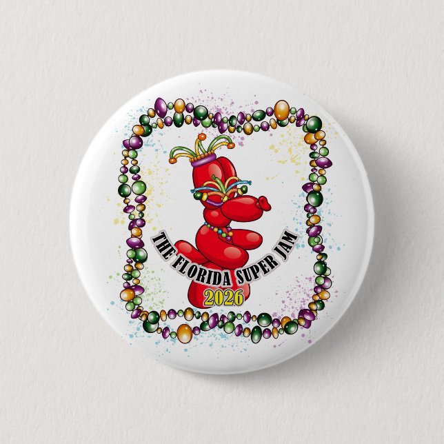 ButtonFSJ2026 6 Cm Round Badge (Front)