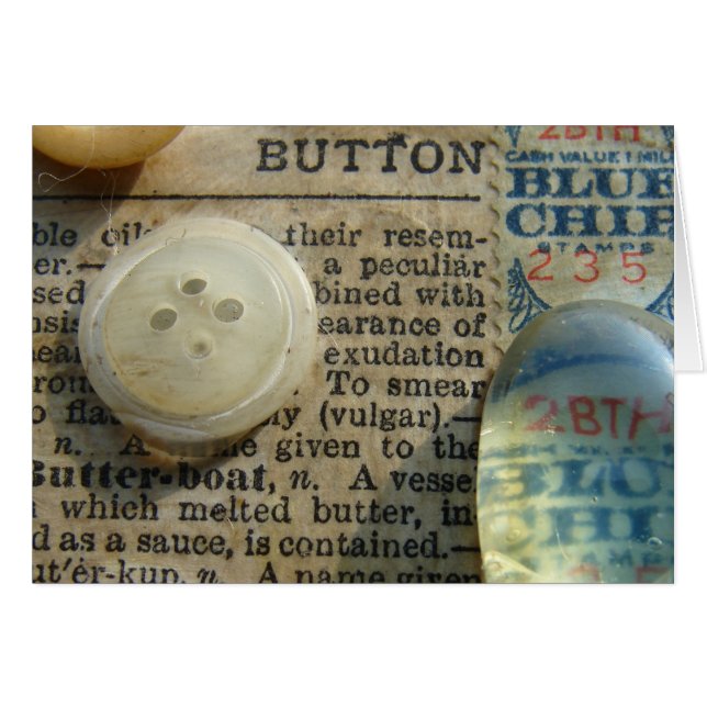 Buttons and Blue Chips (Front Horizontal)