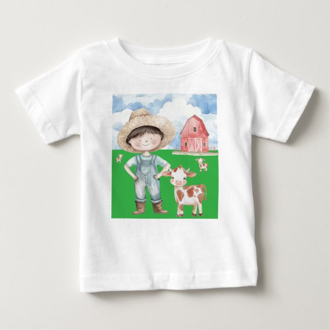 buttons baby T-Shirt (Front)