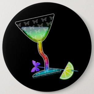 BUTTONS - BUTTERFLY MARTINI