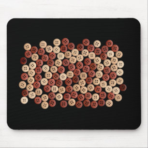 Buttons - Fine Art Photograph Mouse Pad